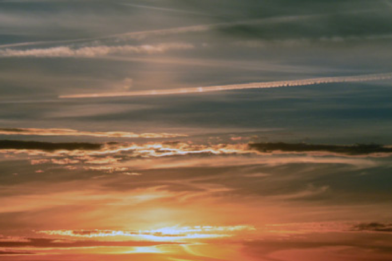 Cover of a factsheet titled "Upper-air Temperature: Essential Climate Variable (ECV)" with a sunset background. Logos of WMO, IOC, ISC, and UN Environment are displayed.
